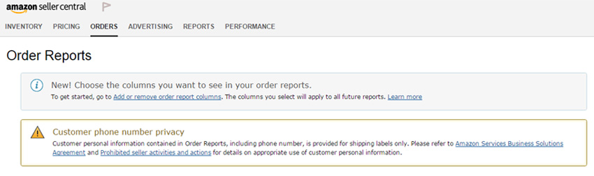 Order-Reports